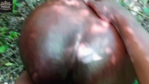 Sex with a Hot and Busty African Babe in the Jungle
