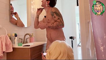 Blonde Big Boobs Bathroom Doggystyle Vivianne DeSilva 4K Sextape 1